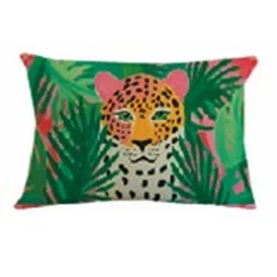 Coussin polylin leopold 30x50 cm