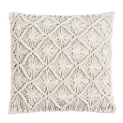 Coussin macrame 40x40 cm