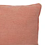 Coussin raye orange sponge 45x45 cm