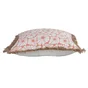 Coussin frange jute anemone 50x50 cm