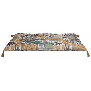 Futon Matelas de sol sweet jungle 60x120 cm multicolore