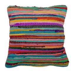 Coussin chindi multicolore frida 50x50 cm