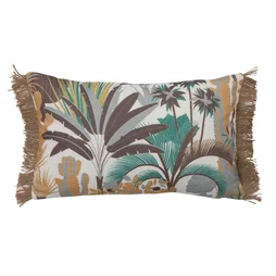 Coussin jute sweet jungle 30x50 cm