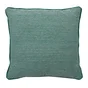 Coussin raye vert sponge 45x45 cm