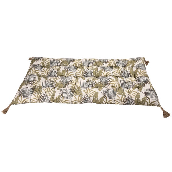 Futon Matelas de sol pompons euphoria 60x120 cm multicolore