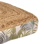 Coussin de sol jute euphoria 50x50x10 cm