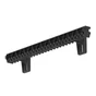 Crémaillère 1m fixation basse 3 x 33 cm SOMFY pour SLIDYMOOVE