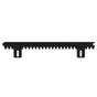 Crémaillère 1m fixation basse 3 x 33 cm SOMFY pour SLIDYMOOVE