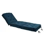 Matelas 3 pieces coton recycle bleu 50x50x30cm