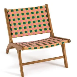 Fauteuil komodo teck pop 55x84xh72 cm