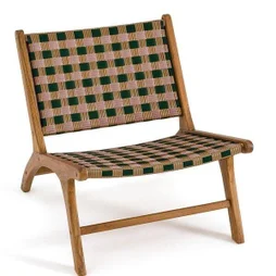 Fauteuil komodo teck arty 55x84xh72 cm