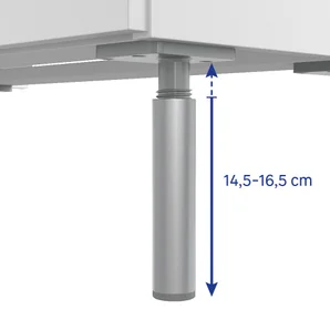 Colonne 2p l.35 x H.188.9 x P.31.8 cm blanc mat Easy 3
