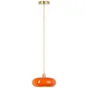 Suspension Arancia, verre, orange, diam.27.5 cm, E27