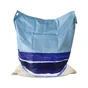 Coussin maxi big bag impermeable 110x130cm ocean