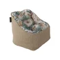 Fauteuil marco deperlant polyester imprime paille 70xh80cm pondichery
