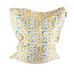 Coussin maxi big bag impermeable 140x180cm limonade