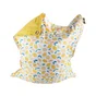 Coussin maxi big bag impermeable 140x180cm limonade