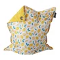 Coussin maxi big bag impermeable 110x130cm limonade