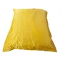 Coussin maxi big bag impermeable 110x130cm limonade