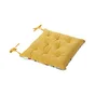 Galette de chaise coton 40x40cm livia