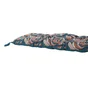 Futon de banc coton imprime 30x120xh3cm aukali