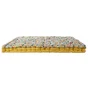 Futon coton imprime 60x120xh5cm livia