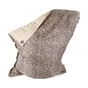 Coussin maxi big bag impermeable 140x180cm leopard cœur