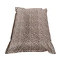 Coussin maxi big bag impermeable 140x180cm leopard cœur