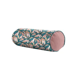 Coussin accoudoir coton imprime d17x47cm aukali