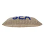 Coussin paille imprime 30x50cm sea