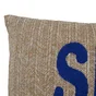 Coussin paille imprime 30x50cm sea