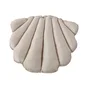 Coussin paille imprime 44x40cm coquillage