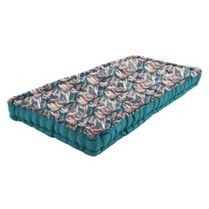 Matelas de sol coton imprime 80x120x12cm aukali