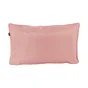 Coussin deperlant 30x50cm uni rose