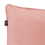 Coussin deperlant 30x50cm uni rose