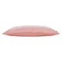 Coussin deperlant 30x50cm uni rose