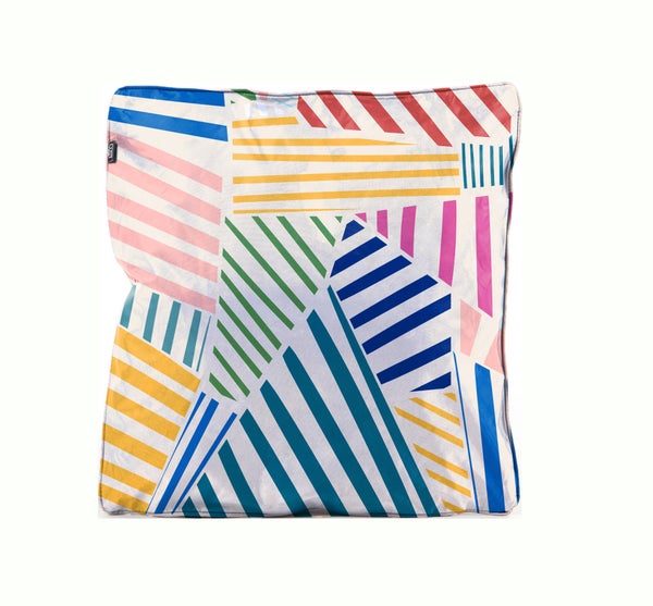 Coussin deperlant imprime 45x45cm archi