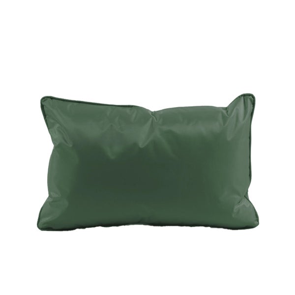 Coussin deperlant 30x50cm uni vert