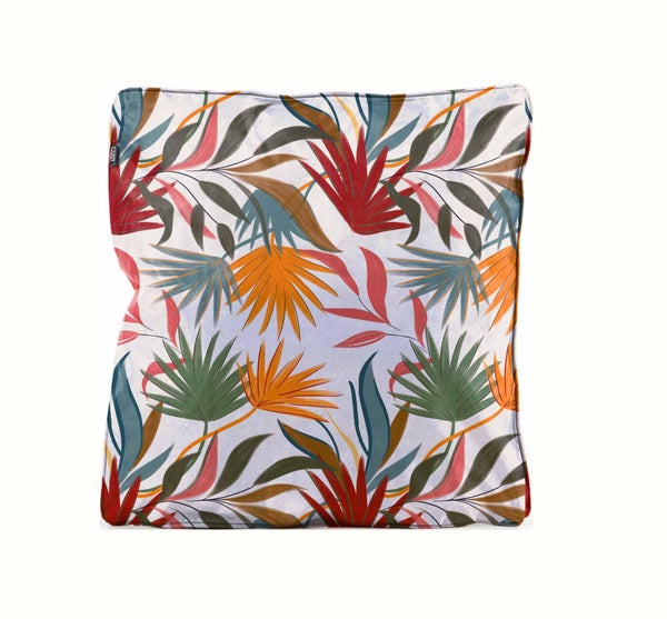 Coussin deperlant imprime 45x45cm lucia