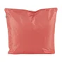 Coussin deperlant 60x60cm uni corail