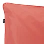 Coussin deperlant 60x60cm uni corail