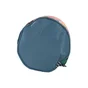 Coussin accoudoir deperlant polyester imprime d17x47cm eden