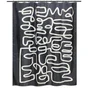 Rideau de douche 180 x 200 cm multicouleur Chiara MSV