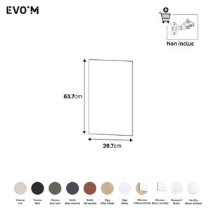 Porte battante SPACEO Evo'M Vienne lin H.63,7 X L.40 cm