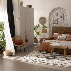 Porte battante SPACEO Evo'M Vienne lin H.204,5 X L.60 cm
