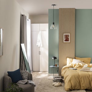 Porte battante SPACEO Evo'M Vienne lin H.204,5 X L.60 cm