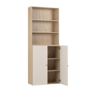 Porte battante SPACEO Evo'M Vienne lin H.102,1 X L.40 cm