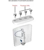 Mécanisme de chasse d'eau pour wc (set de valve) à câble