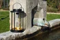 Lanterne solaire delta métal/verre WATT&HOME
