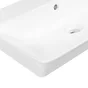 Plan vasque simple Easy céramique blanc brillant l.71.2 x P.42.4 cm